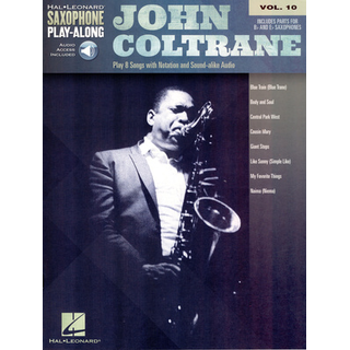 Hal Leonard Sax Play-Along John Coltrane