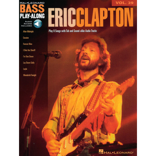 Hal Leonard Bass Play-Along Eric Clapton