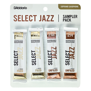 DAddario Woodwinds Select Jazz Sopran Sample Pck2
