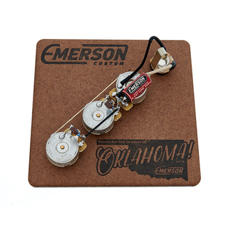 Emerson Custom J-Bass 250K Prewired Kit