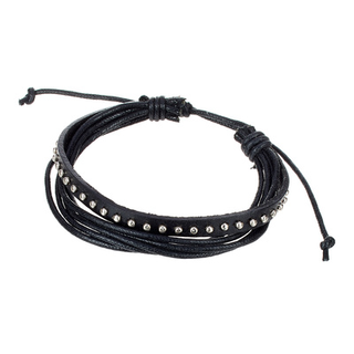Rockys Bracelet Leather Metal Design