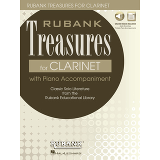 Hal Leonard Rubank Treasures for Clarinet