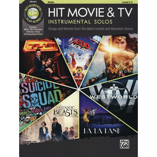 Alfred Music Publishing Hit Movie &amp; TV Solos Violin