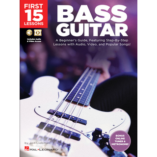 Hal Leonard 15 Lessons: Bass Guitar