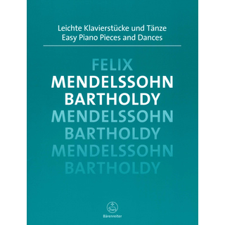 Bärenreiter Mendelssohn Easy Piano Pieces