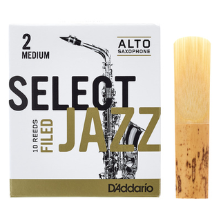 DAddario Woodwinds Select Jazz Filed Alto 2M