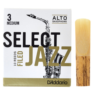 DAddario Woodwinds Select Jazz Filed Alto 3M