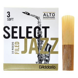 DAddario Woodwinds Select Jazz Filed Alto 3S