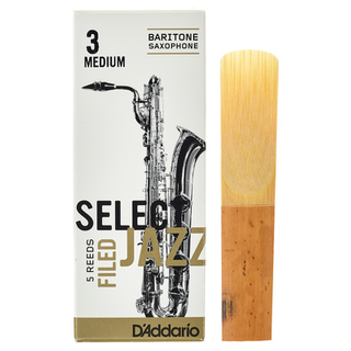 DAddario Woodwinds Select Jazz Filed Baritone 3M
