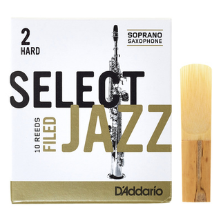 DAddario Woodwinds Select Jazz Filed Soprano 2H