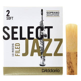 DAddario Woodwinds Select Jazz Filed Soprano 2S