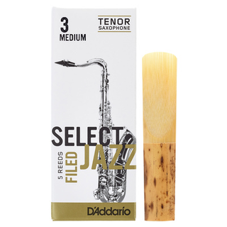 DAddario Woodwinds Select Jazz Filed Tenor 3M
