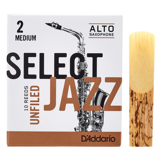 DAddario Woodwinds Select Jazz Unfiled Alto 2M