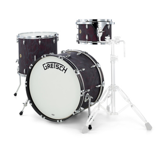 Gretsch Drums Broadkaster Stand. Black Flame