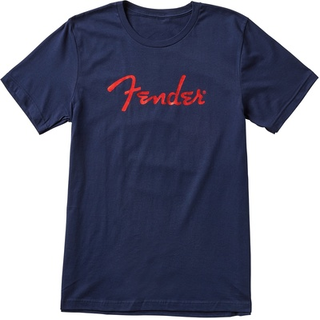Fender Logo T-Shirt Navy XXL