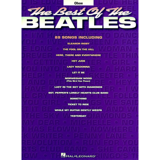 Hal Leonard Best Of The Beatles For Oboe