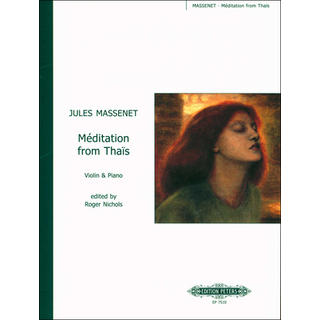 Edition Peters Massenet Méditation D-Dur VL
