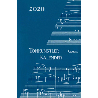 Musikverlag Robert Lienau  Tonkünstler-Kalender 2020