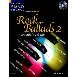 Schott Rock Ballads 2 Piano