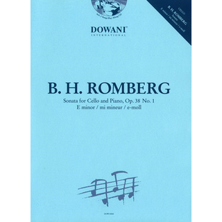 Dowani Romberg Sonata For Cello op.38