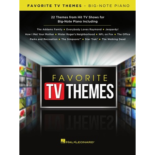 Hal Leonard Favorite TV Themes Piano