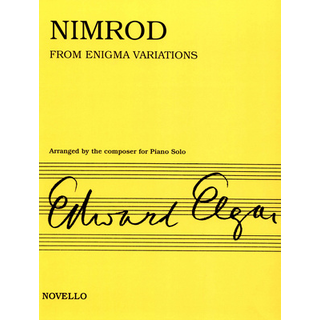 Novello &amp; Co Ltd. Elgar Nimrod Piano