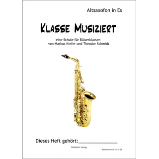 Goldbach Verlag Klasse musiziert Alto Sax