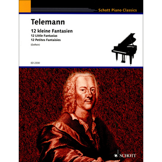 Schott Telemann 12 kleine Fantasien