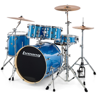 Ludwig Evolution Drum Kit 20&quot; Blue