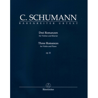 Bärenreiter Schumann Drei Romanzen op. 22