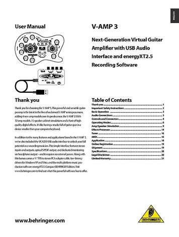 v amp 3 manual portugues Bruno barreto como configurar v-amp 3 (part 1) youtube.