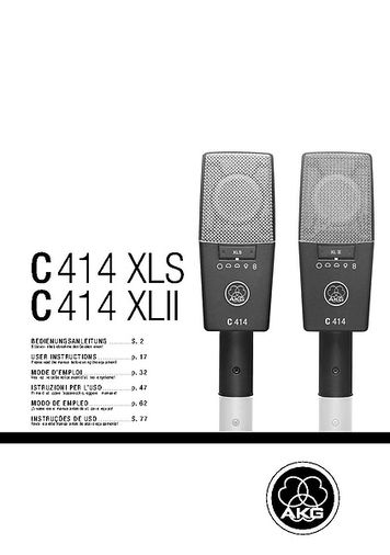 AKG C414 XLII Stereo Set – Thomann UK