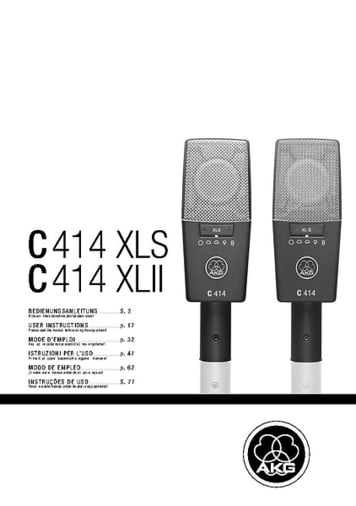 AKG C414 XLS – Thomann UK