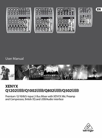 Behringer Xenyx Q802usb Driver Download