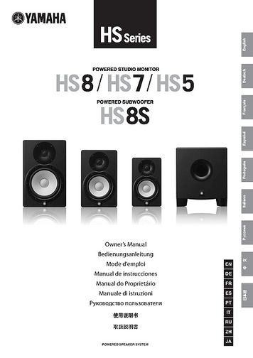 Yamaha HS 7 Bundle – Thomann UK