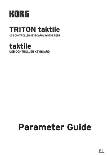 Korg Triton taktile 49 – Thomann UK