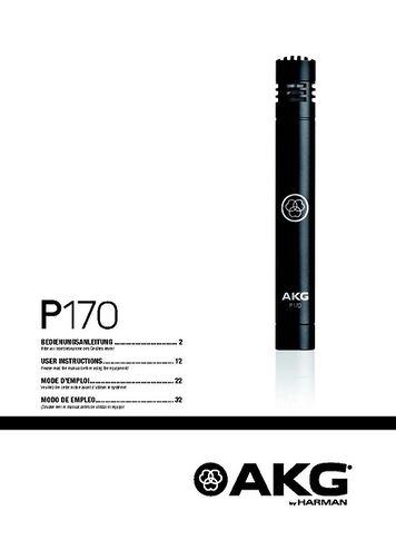 AKG P170 – Thomann España