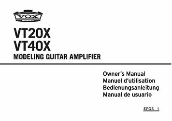 Vox VT20X – Thomann United States
