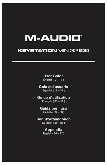 M Audio Keystation Mini 32 Mk3 Thomann Uk