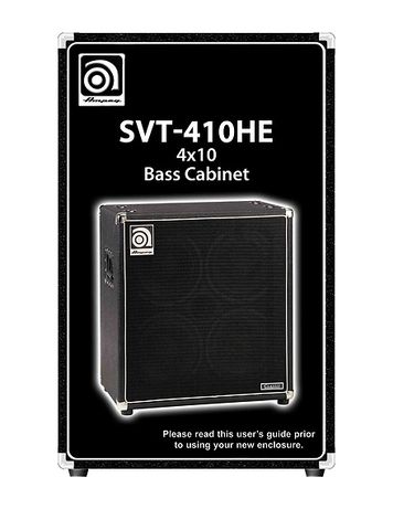 Ampeg SVT-410HE – Thomann France