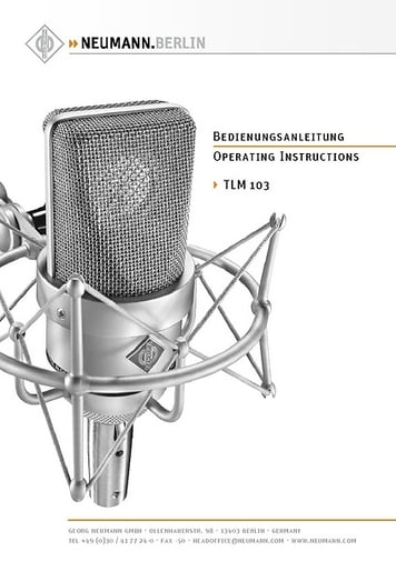 Neumann TLM 103 Studio Set – Thomann UK