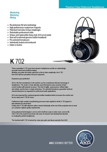 k702 ohm