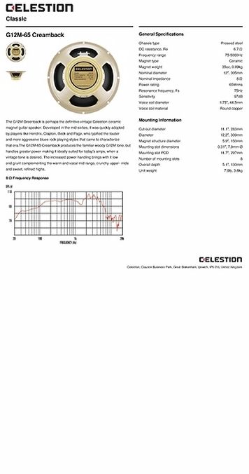 celestion g12m creamback