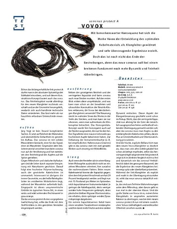 Gitarre & Bass Vovox sonorus protect A, Instrumenten-Kabel Gitarre & Bass Vovox sonorus protect A, Instrumenten-Kabel