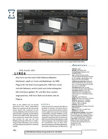 Gitarre & Bass Line6 POD Studio UX2, Soft- & Hardware Gitarre & Bass Line6 POD Studio UX2, Soft- & Hardware