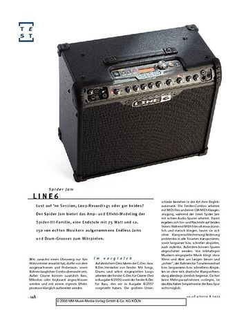 Gitarre & Bass Line6 Spider Jam Gitarre & Bass Line6 Spider Jam