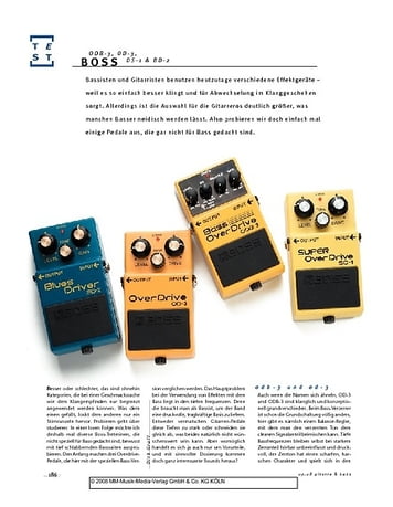 Gitarre & Bass Boss ODB-3, OD-3, SD-1 & BD-2 für Bass Gitarre & Bass Boss ODB-3, OD-3, SD-1 & BD-2 für Bass