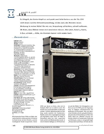 Gitarre & Bass EVH 5150III & 412ST, Gitarren-Anlage Gitarre & Bass EVH 5150III & 412ST, Gitarren-Anlage