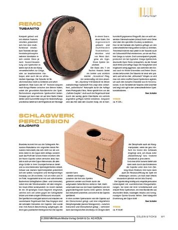 Sticks Schlagwerk Percussion Cajonito Sticks Schlagwerk Percussion Cajonito