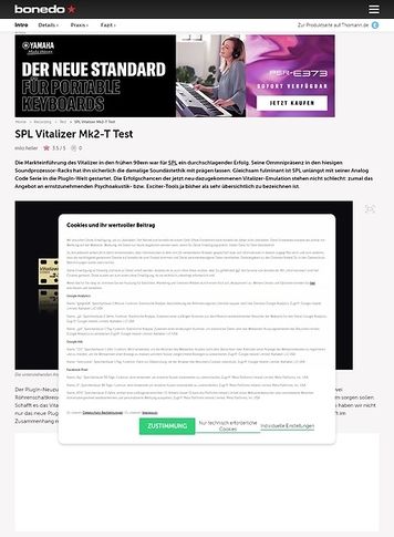Bonedo.de SPL Vitalizer Mk2-T Bonedo.de SPL Vitalizer Mk2-T